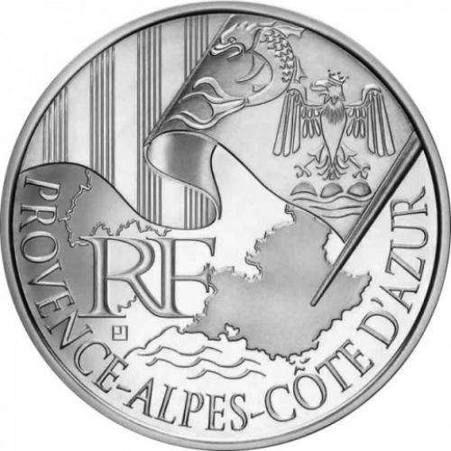 Cote d'Azur 2010 - 10 euros régions (ref320622)