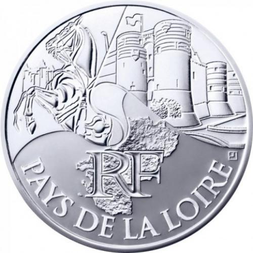 10 Euros des Régions 2011 - Pays de la Loire (ref321175)