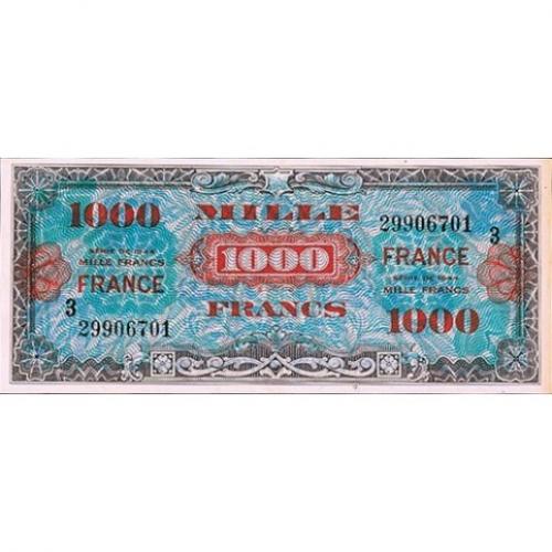 1 000 Francs - 1944/1945 - Belle Qualité (Ref640302)