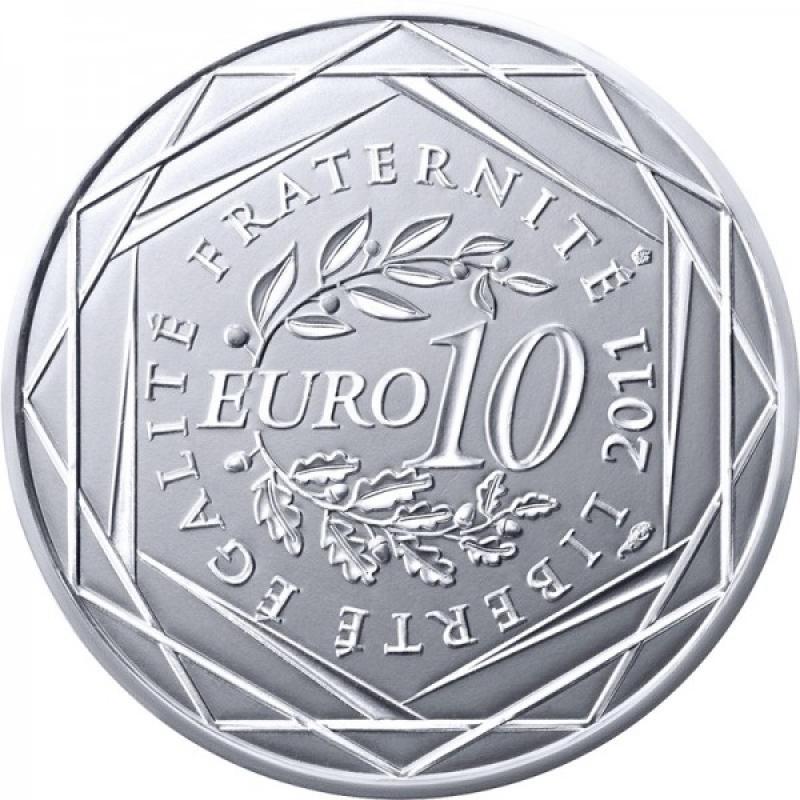 Bourgogne 2011 - 10 euros régions (ref321018)