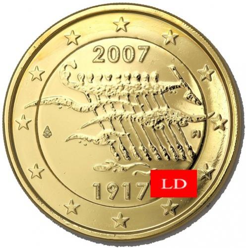 Finlande 2007 - dorée or fin 24 carats (ref319716)