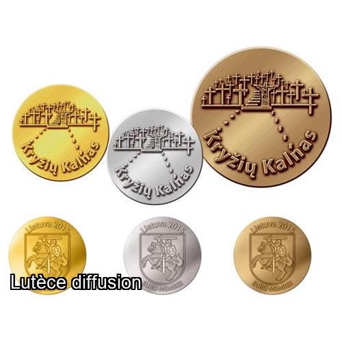 Lituanie - Séries 3 pièces commémoratives (Ref326532)