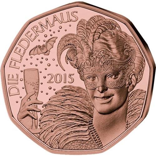 5 euros Autriche 2015 (ref802957)