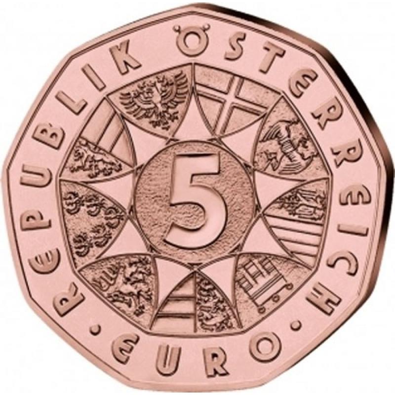 5 euros Autriche 2012 (ref321632)
