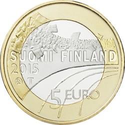 5 euros Finlande 2015 (ref328471)