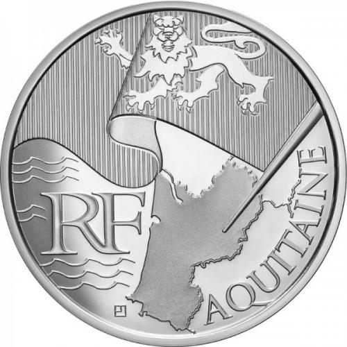 Aquitaine 2010 - 10 euros régions (ref320927)
