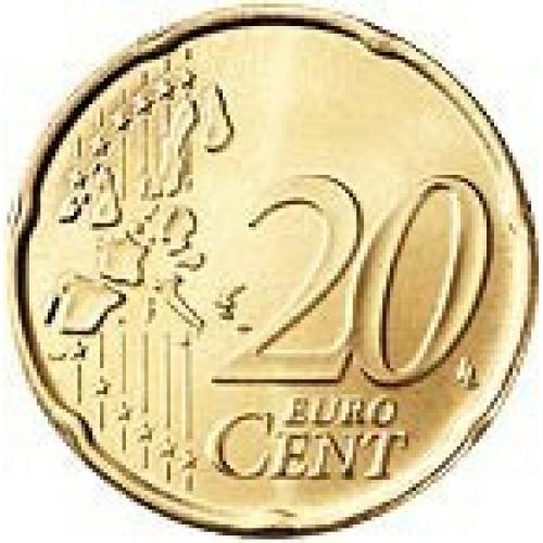 20 centimes Espagne 2008 (ref308543)