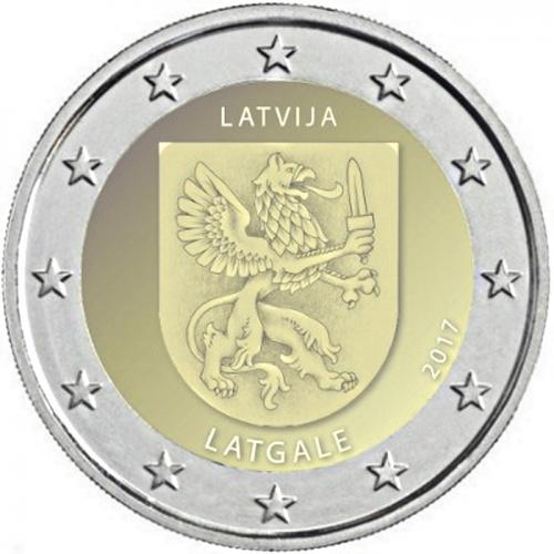 2€ commémorative Lettonie 2017 (ref20975)