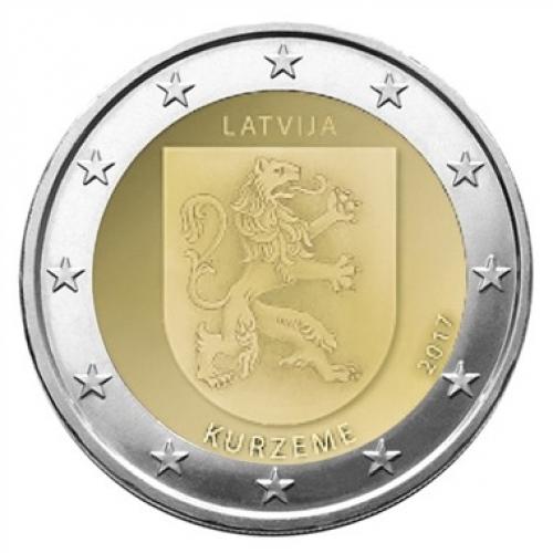 Lettonie 2017 - 2euro commémorative - Kurzeme (ref20982)