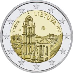 Lituanie 2017 - 2euro commemorative - Vilnius  (ref20449)