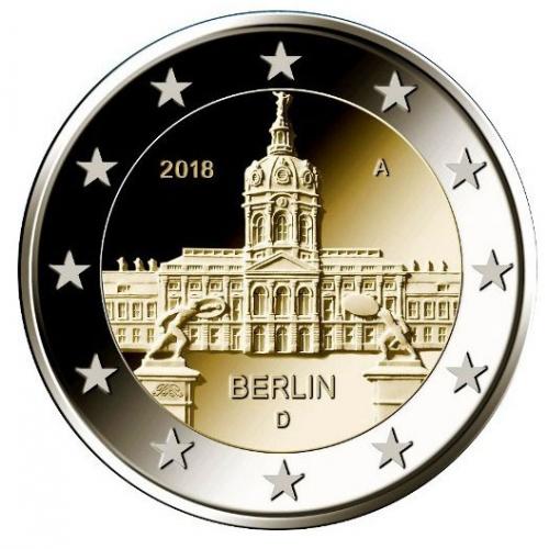 Allemagne 2018 - 2euro commémorative - Charlottenburg (ref21204)