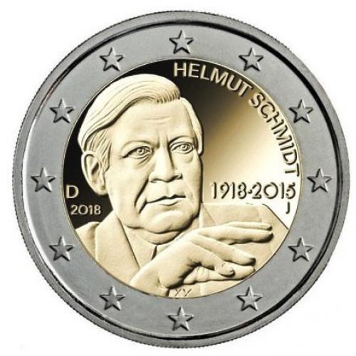 2€ commémorative Allemagne 2018 (ref21259)