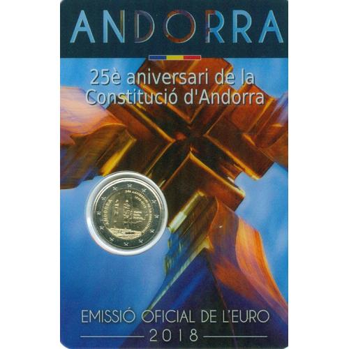 2€ commémorative Andorre 2018 (ref21523)