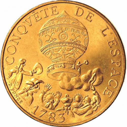 10 Francs Conquête de l'Espace (ref673447)