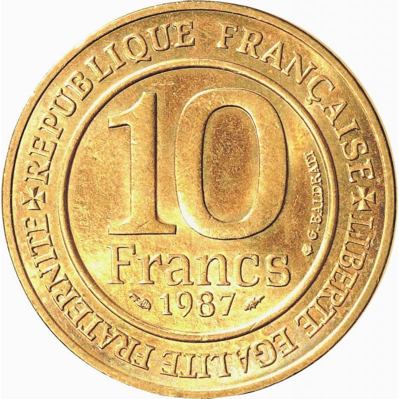 10 Francs Capétien 1987 (ref 673485)