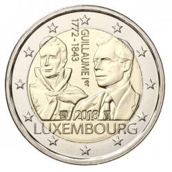 Luxembourg 2018 - 2euro commemorative - Guillaume 1er (ref22126)