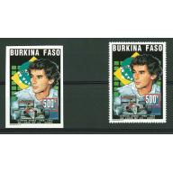 2 timbres Ayrton Senna (ref156856)