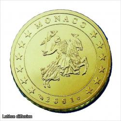 Monaco Prince Rainier - 50 centimes (Ref667981)