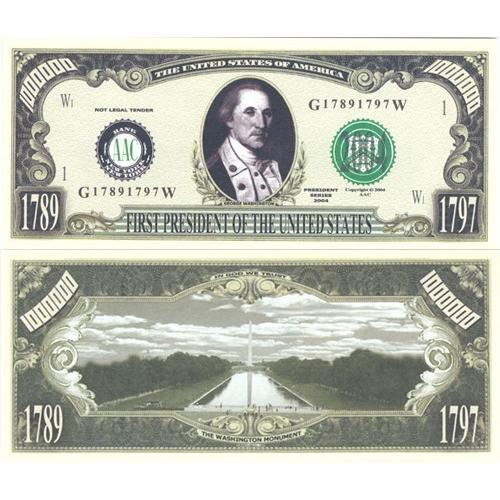 Billet commémoratif George Washington (ref261732)