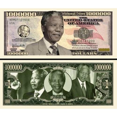 Billet commémoratif Nelson Mandela (ref261532)