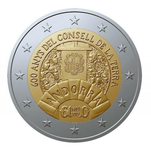 2€ commémorative Andorre 2019 (ref23512)