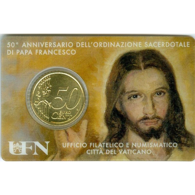 Coincard Vatican 2019   timbre (ref23743)