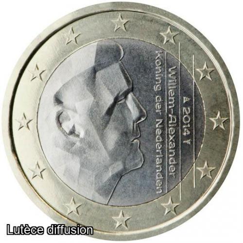 Série Pays Bas Willem 1 Euro  (ref325591)