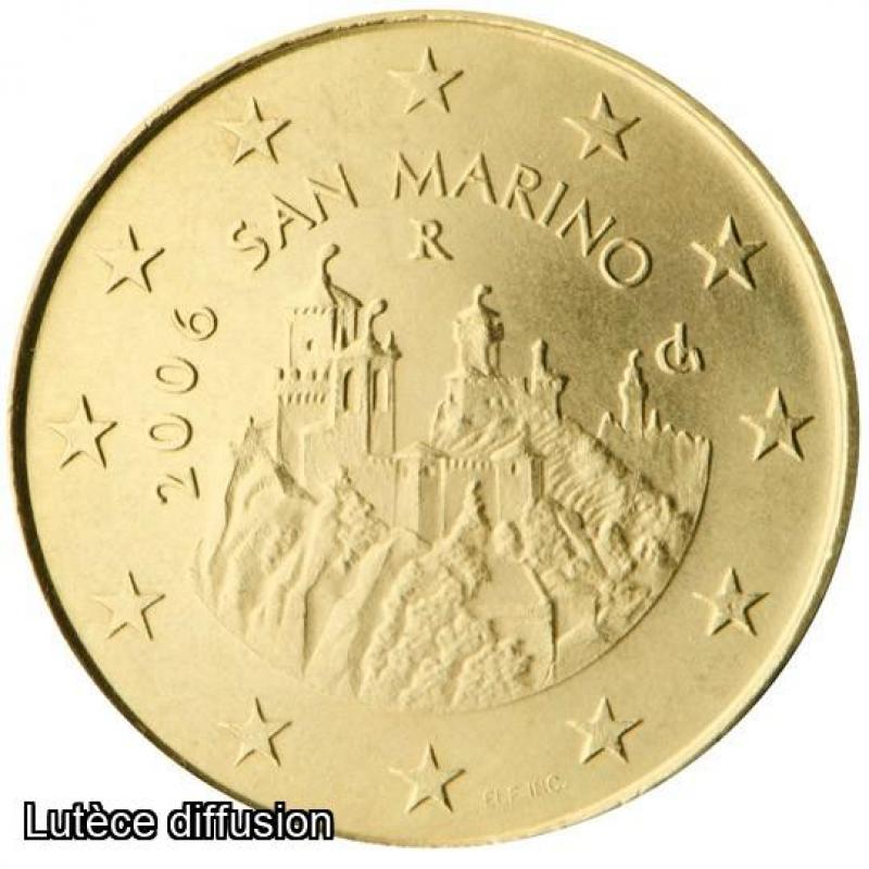 Saint Marin - 50 centimes - Série 1 (Ref667905)