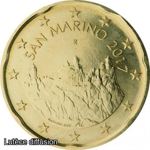 Saint Marin -20 centimes - Série 2 (Ref23662)