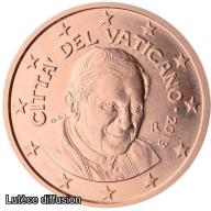Vatican - 5 centimes - Benoît XVI  (Ref300387)