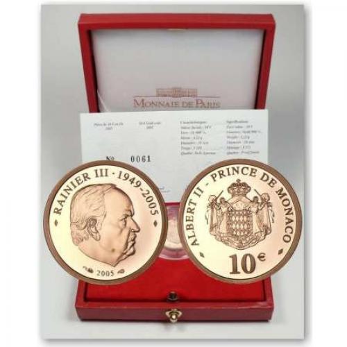 10 euros OR - Monaco 2005 (ref23529)