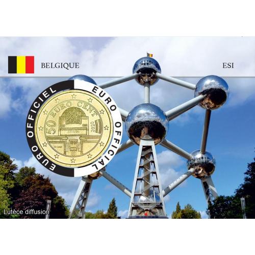 Coincard Autriche - Capitale Européene - Atomium (Ref.26511)