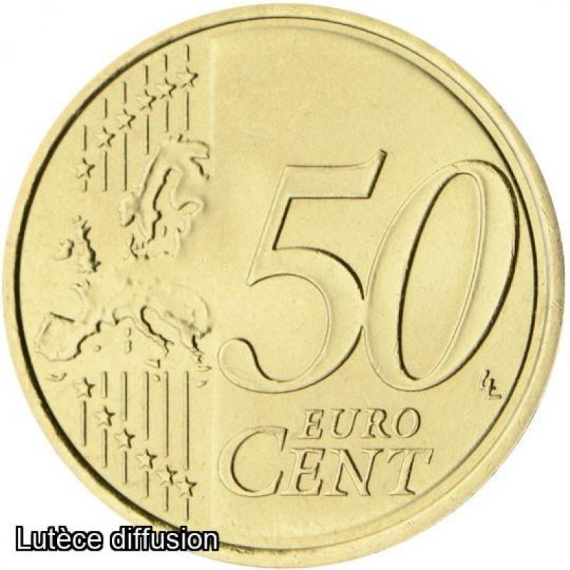 Vatican - 50 centimes - Jean Paul II (Ref667824)