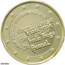 Slovénie 2020 : 2€ commémorative Adam Bohoric dorée à  l'or fin 24 carats (ref26678)