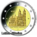 Allemagne 2021 - 2 euros commémorative - Cathédrale de Magdebourg (ref27019)