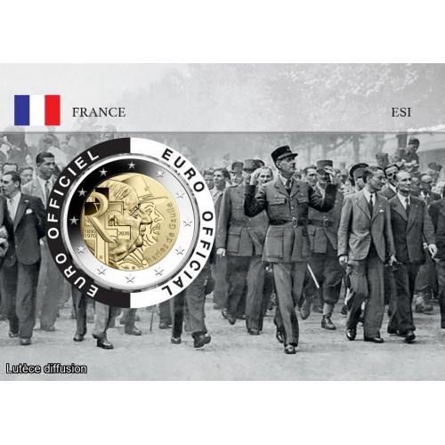 Coincard France 2020 Charles de Gaulle - Défilé Libération (ref27521)