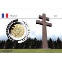 Coincard France 2020 Charles de Gaulle - Croix de Lorraine- avec sa pièce de 2e (ref27538)