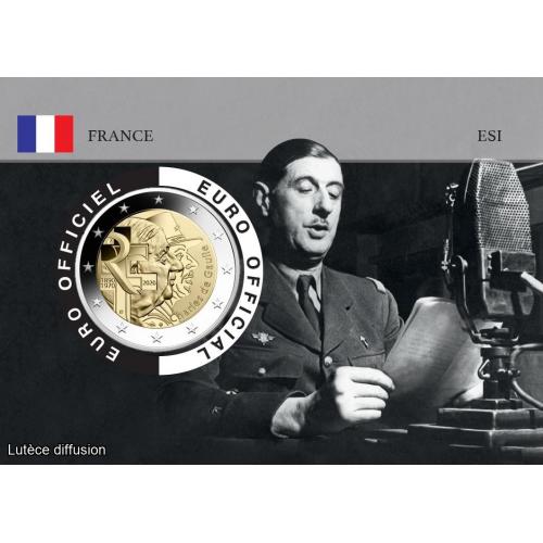 Coincard France 2020 Charles de Gaulle - L'appel du 18 Juin (ref27545)