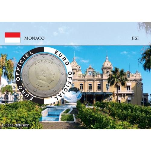 Coincard Monaco Prince Albert II – Le Casino  (Ref27433)