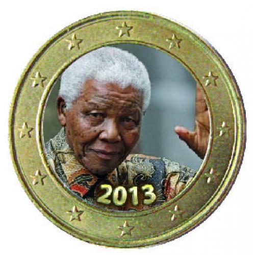 1 euro Nelson Mandela 2013 (ref323814)