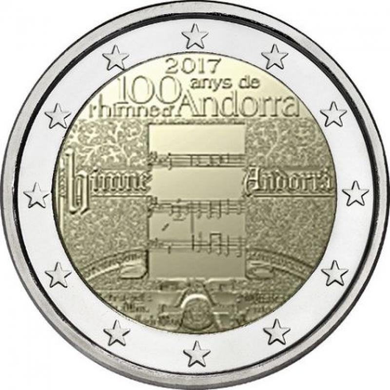 2€ commémorative Andorre 2017 (ref21242)