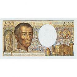 200 Francs - Montesquieu - 1981-1994 - Belle qualité (Ref639946)