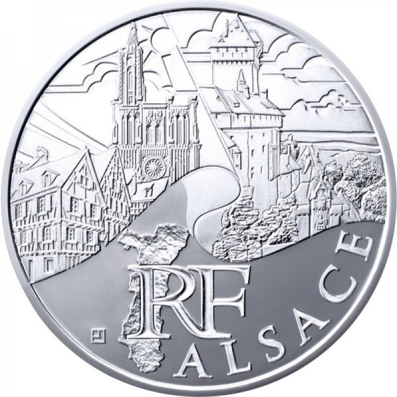 Alsace 2011 - 10 euros régions (ref321070)