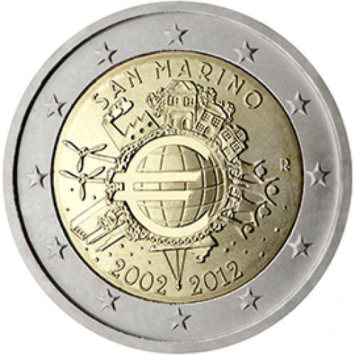 2€ commémorative Saint Marin 2012 (ref321544)