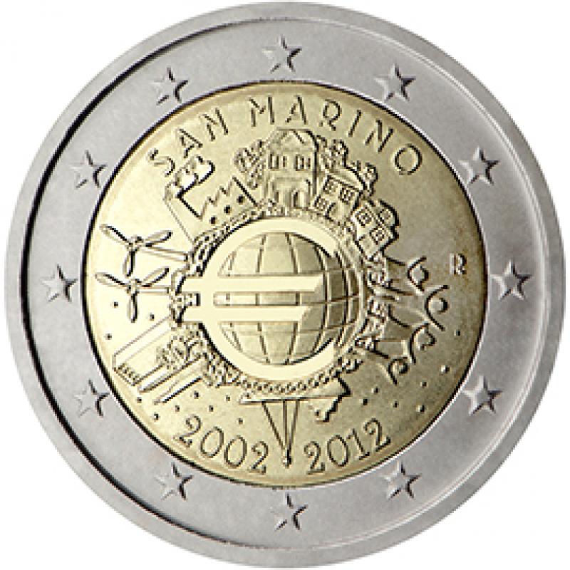 2€ commémorative Saint Marin 2012 (ref321544)