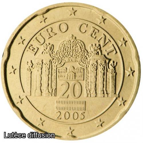 Autriche - 20 centimes (Ref637957)