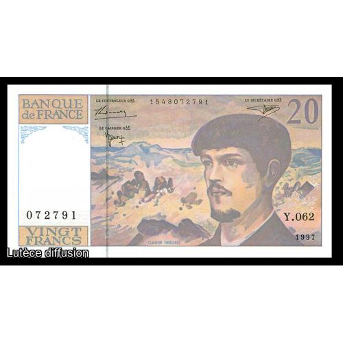 France - 20 francs Debussy (ref639377)