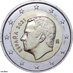 Espagne - 2 euros courante - 2021 (Ref28050)