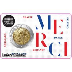 France 2020 - Coincard Merci (Ref25275)