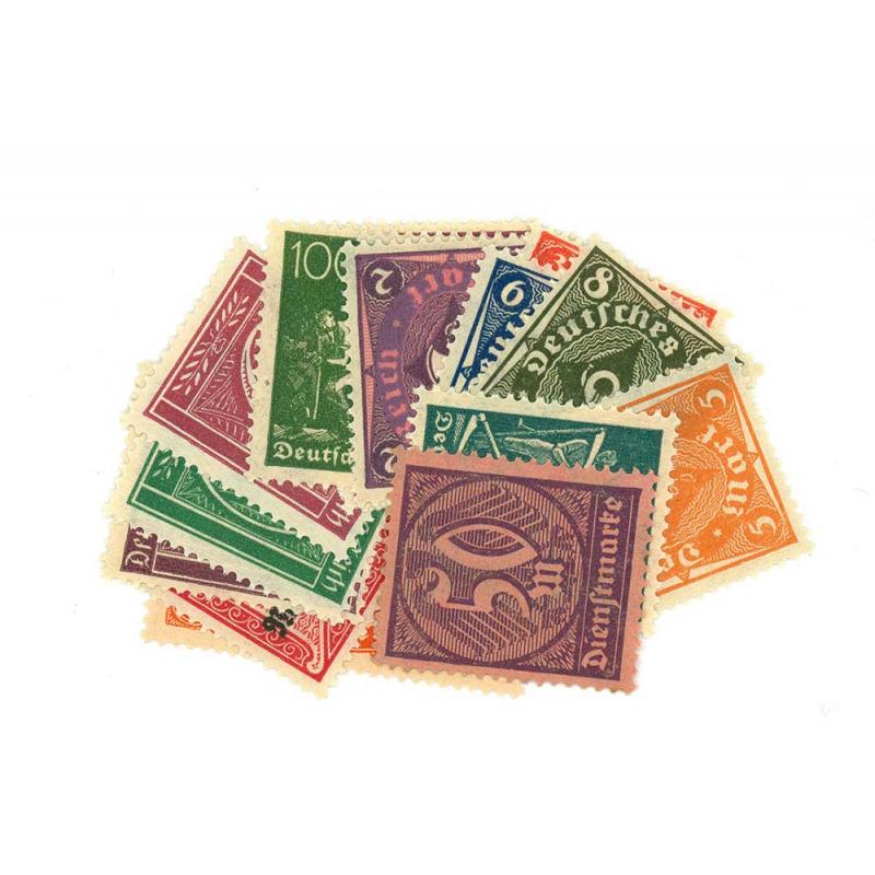 lot 15 timbres Allemagne (ref260872)
